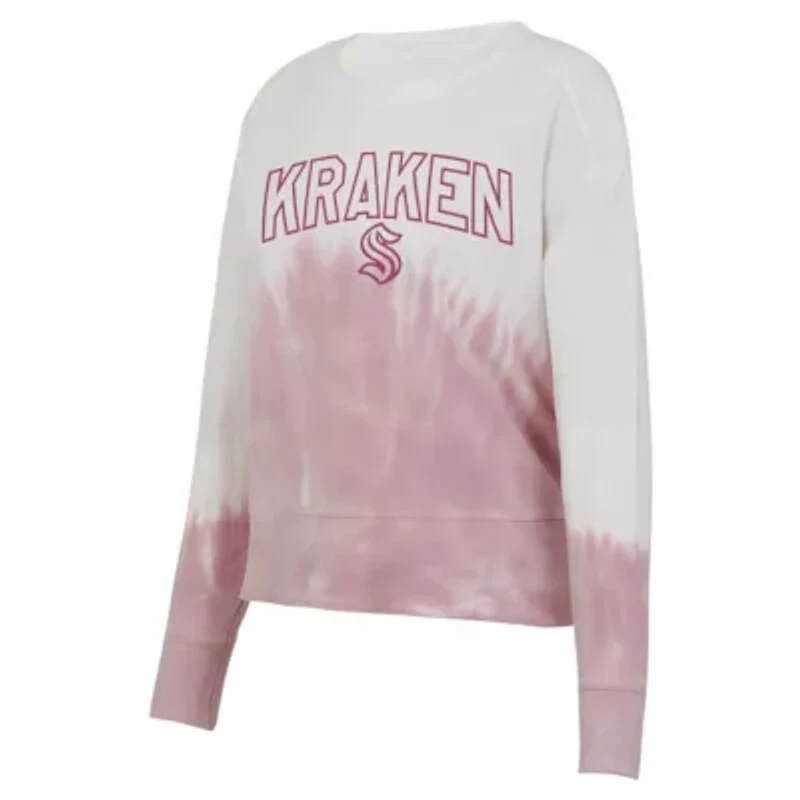 NHL Seattle Kraken Orchard Tie-Dye Long Sleeve Top