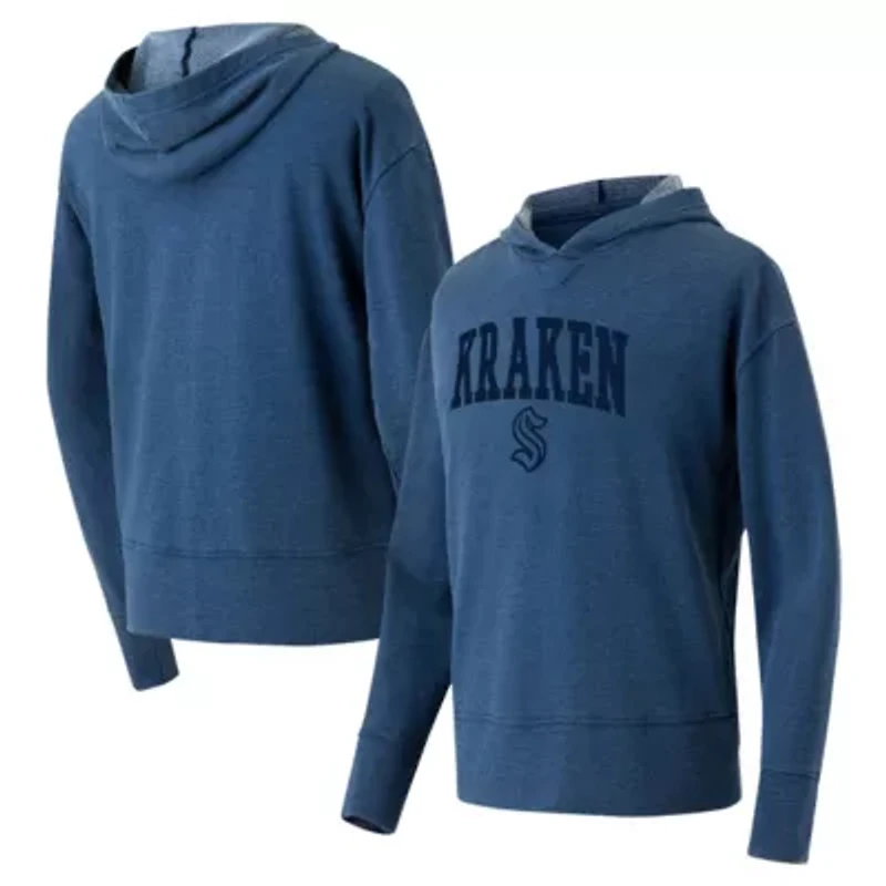 NHL Deep Sea Seattle Kraken Volley Pullover Hoodie