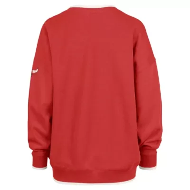 NBA Chicago Bulls Rise Wax Pack Daze '80s Oversize Pullover Sweatshirt