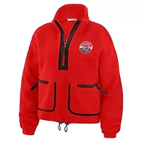 NHL Detroit Wings Polar Fleece Half-Zip Jacket