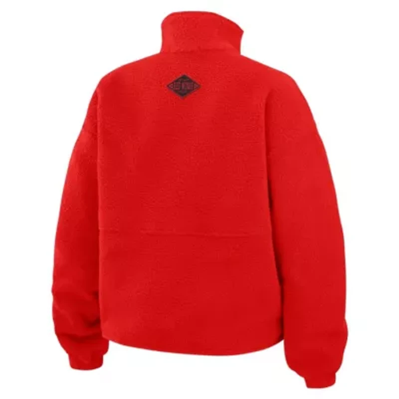 NHL Detroit Wings Polar Fleece Half-Zip Jacket