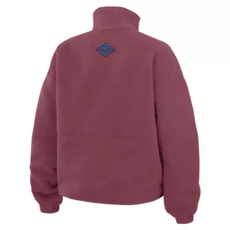 NHL Colorado Avalanche Polar Fleece Half-Zip Jacket