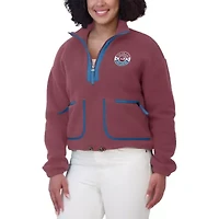 NHL Colorado Avalanche Polar Fleece Half-Zip Jacket