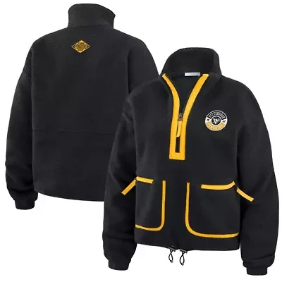 NHL Pittsburgh Penguins Polar Fleece Half-Zip Jacket