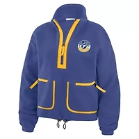 NHL St. Louis Blues Polar Fleece Half-Zip Jacket