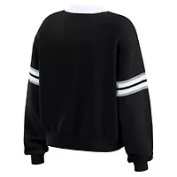 NHL Los Angeles Kings Cropped Lace-Up Sweater