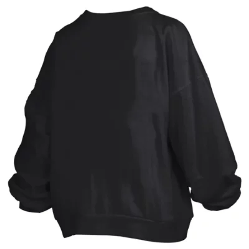 NCAA Georgia Bulldogs Big Aug Script Janice Oversized Pullover Sweatshirt