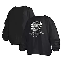 NCAA South Carolina Gamecocks Big Aug Script Janice Oversized Pullover Sweatshirt