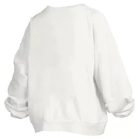 NCAA Florida State Seminoles Janice Retro Logo Oversized Pullover Sweatshirt