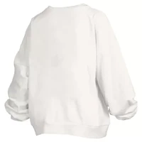 NCAA Georgia Bulldogs Janice Retro Logo Oversized Pullover Sweatshirt