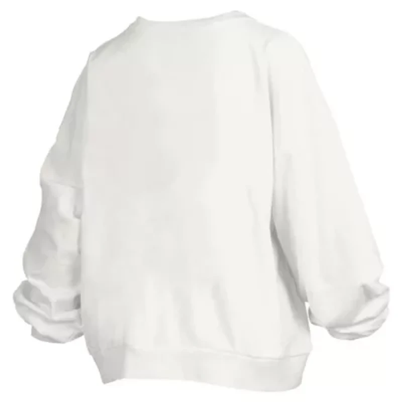 NCAA Penn State Nittany Lions Janice Retro Logo Oversized Pullover Sweatshirt
