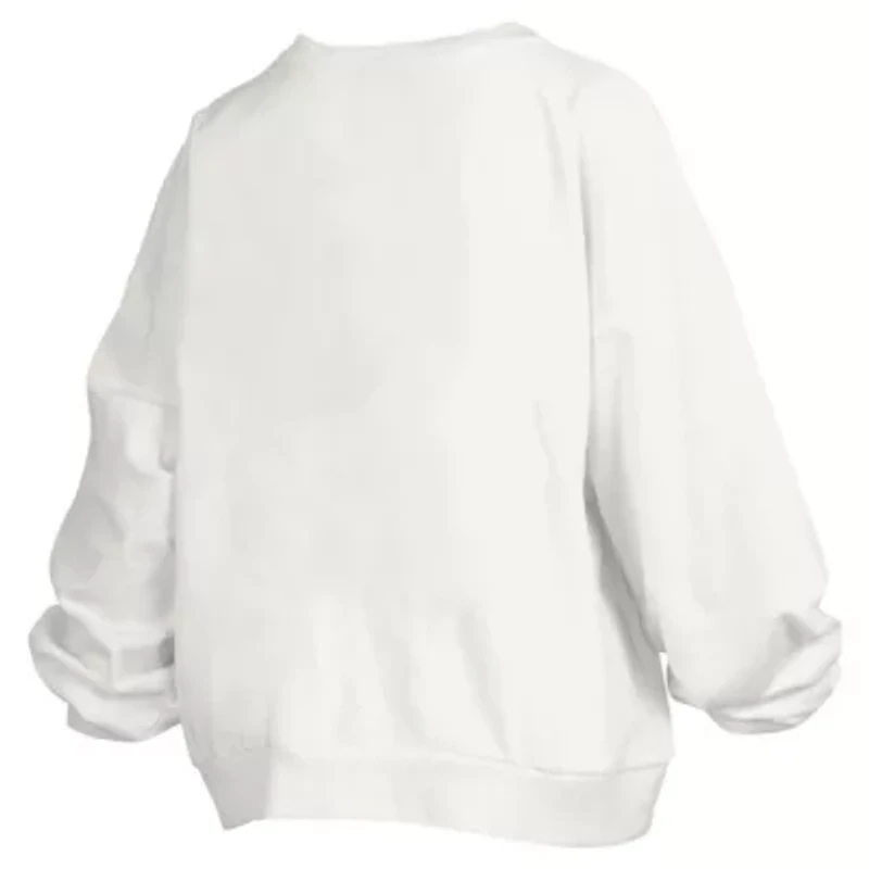 NCAA Oklahoma Sooners Janice Retro Logo Oversized Pullover Sweatshirt