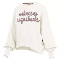 NCAA Arkansas Razorbacks Chelsea Oversized Pullover Sweatshirt