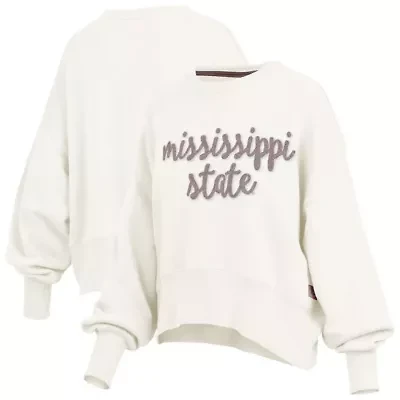 NCAA Mississippi State Bulldogs Chelsea Oversized Pullover Sweatshirt