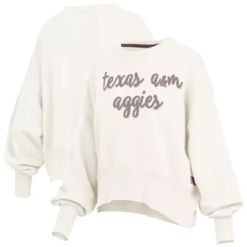 NCAA Texas A&M Aggies Chelsea Oversized Pullover Sweatshirt