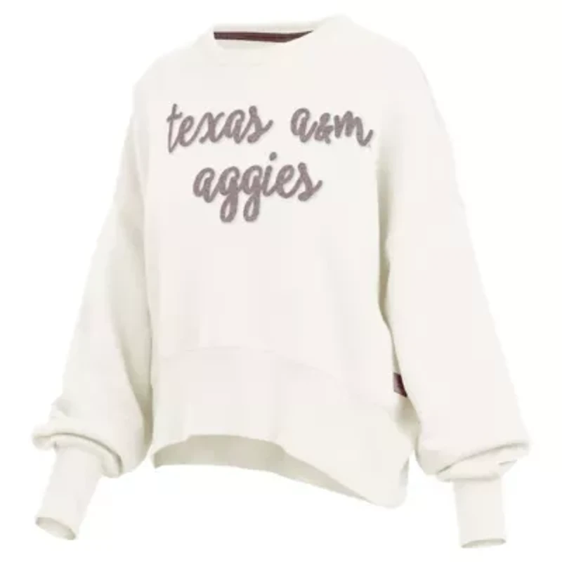 NCAA Texas A&M Aggies Chelsea Oversized Pullover Sweatshirt