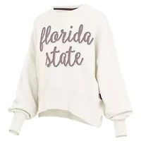 NCAA Florida State Seminoles Chelsea Oversized Pullover Sweatshirt