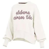 Alabama Crimson Tide NCAA Chelsea Oversized Pullover Sweatshirt
