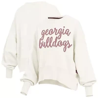 NCAA Georgia Bulldogs Chelsea Oversized Pullover Sweatshirt