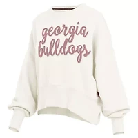 NCAA Georgia Bulldogs Chelsea Oversized Pullover Sweatshirt