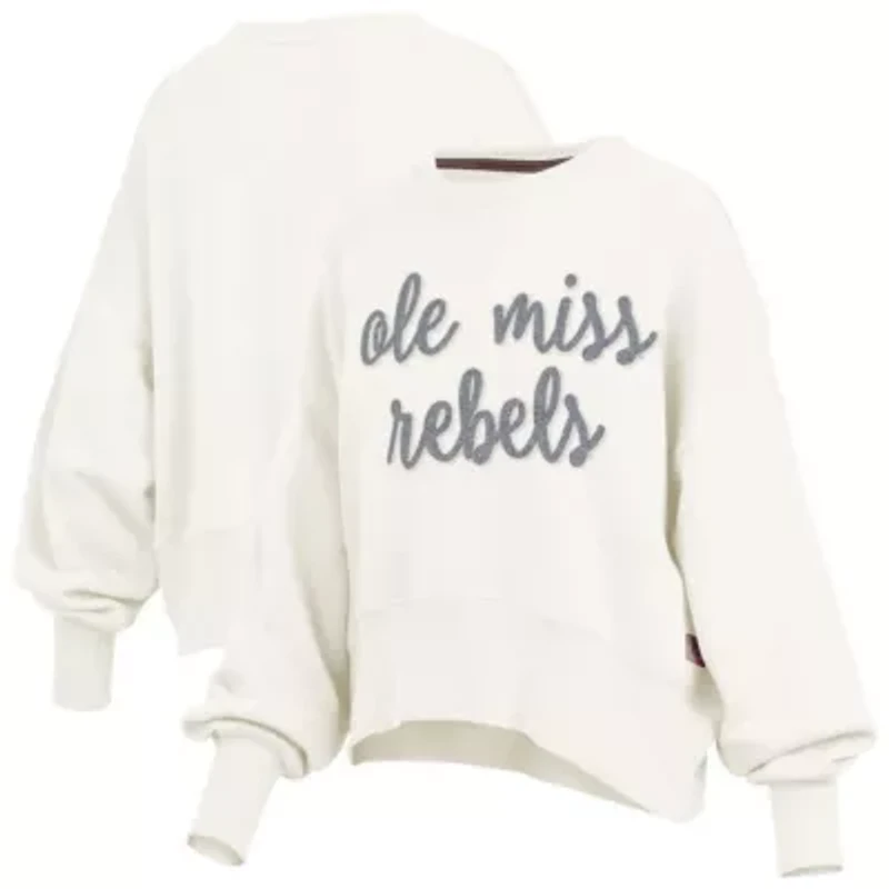 NCAA Ole Miss Rebels Chelsea Oversized Pullover Sweatshirt