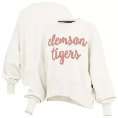 NCAA Clemson Tigers Chelsea Oversized Pullover Sweatshirt