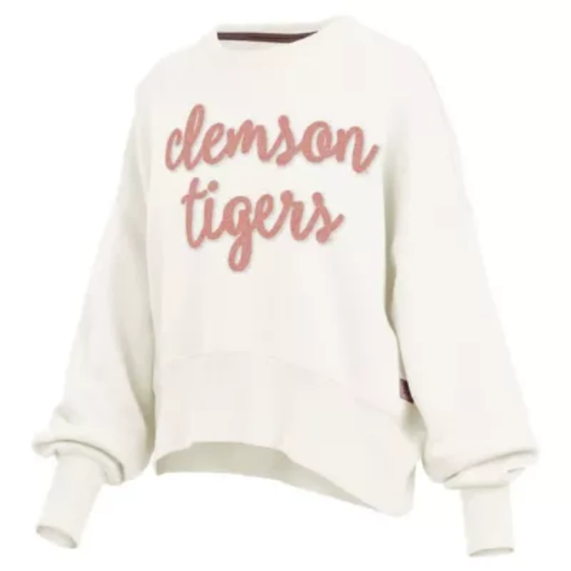 NCAA Clemson Tigers Chelsea Oversized Pullover Sweatshirt
