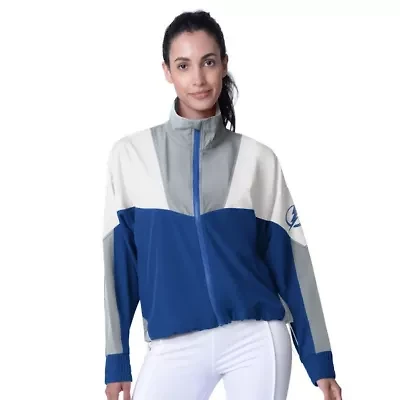 NHL Blue/Gray Tampa Bay Lightning Tessa Full-Zip Jacket