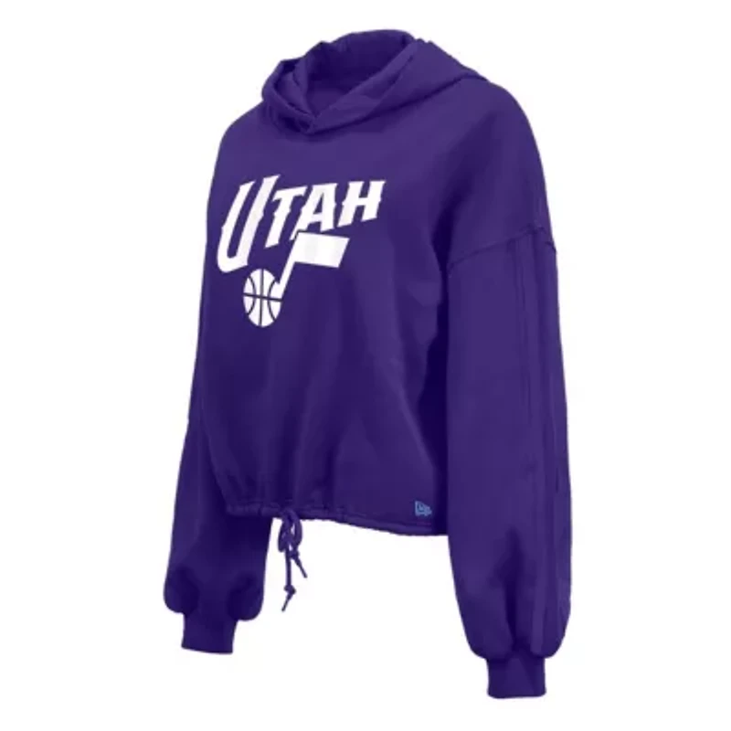 NBA Utah Jazz 2024/25 City Edition Cropped Pullover Hoodie
