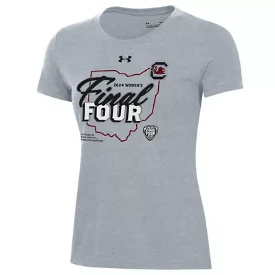 NCAA Under Armour South Carolina Gamecocks 2024 Basketball Tournament March Madness Final Four Locker Room T-Shirt