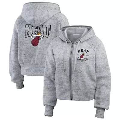 NBA Miami Heat Speckled Radiator Full-Zip Hoodie