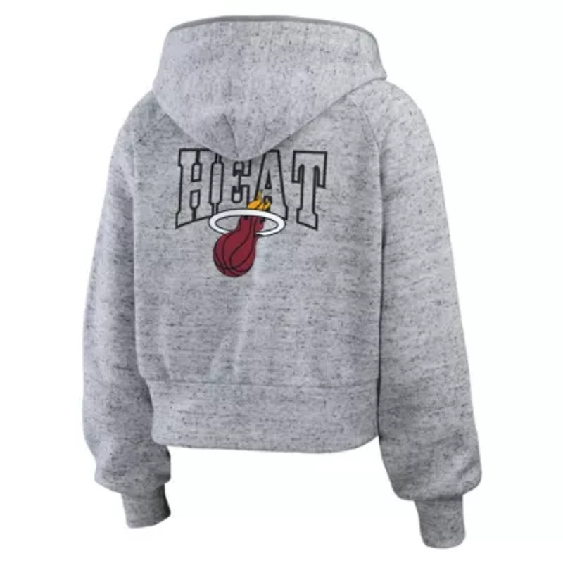 NBA Miami Heat Speckled Radiator Full-Zip Hoodie