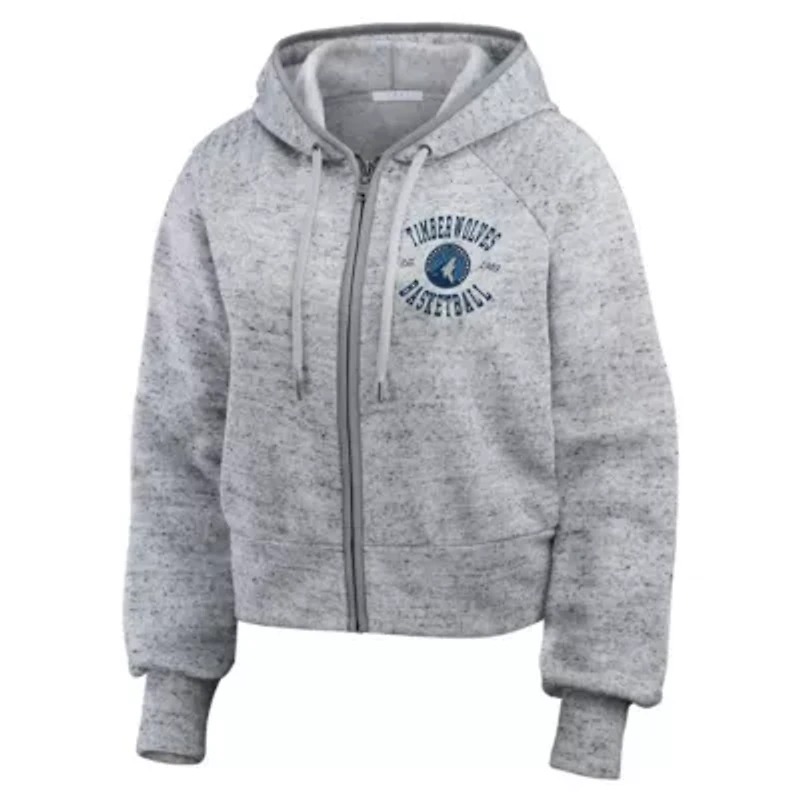 NBA Minnesota Timberwolves Speckled Radiator Full-Zip Hoodie