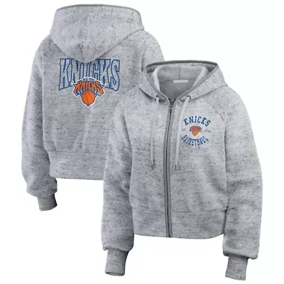 NBA New York Knicks Speckled Radiator Full-Zip Hoodie