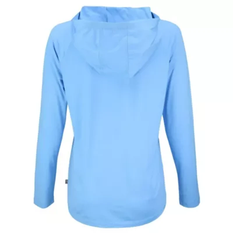MLB Powder Chicago Cubs City Connect Coastline Epic Comfort Eco Recycled Hoodie Raglan Long Sleeve T-Shirt