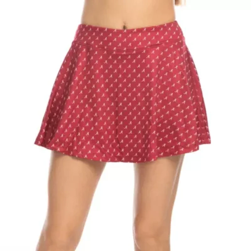 Alabama Crimson Tide NCAA Allover Print Flowy Skort