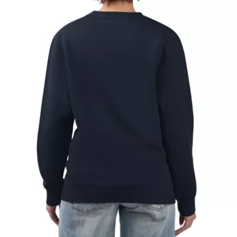 NHL Deep Sea Seattle Kraken Collage Graphic Fleece Long Sleeve Pullover Sweatshirt