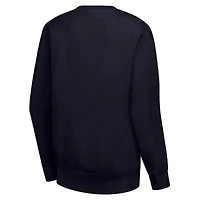 NHL Deep Sea Seattle Kraken Collage Graphic Fleece Long Sleeve Pullover Sweatshirt