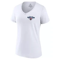 NHL Fanatics Florida Panthers 2024 Stanley Cup s Jersey Roster V-Neck T-Shirt