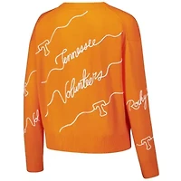 NCAA Tennessee Volunteers Love Note Embroidered Sweater