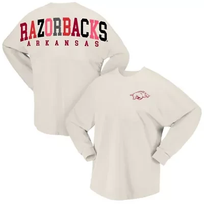 NCAA Arkansas Razorbacks Rainbow Arch Long Sleeve T-Shirt