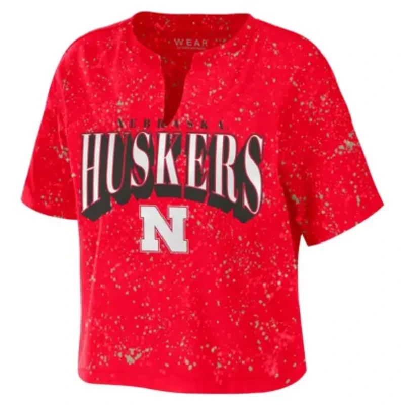 NCAA Nebraska Huskers Splatter T-Shirt