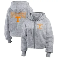 NCAA Tennessee Volunteers Wear Speckle Double-Hit Raglan Full-Zip Hoodie