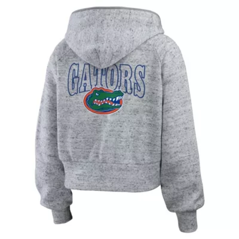 NCAA Florida Gators Wear Speckle Double-Hit Raglan Full-Zip Hoodie