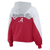 Alabama Crimson Tide NCAA Color-Block Full-Zip Hoodie