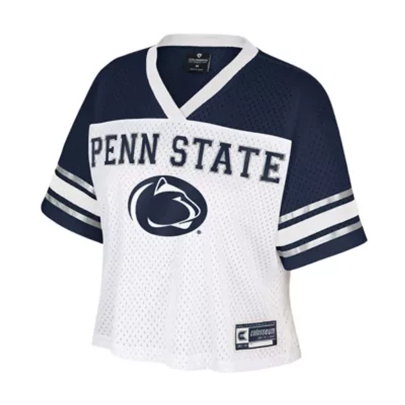 NCAA Penn State Nittany Lions Treasure Cropped Football Jersey