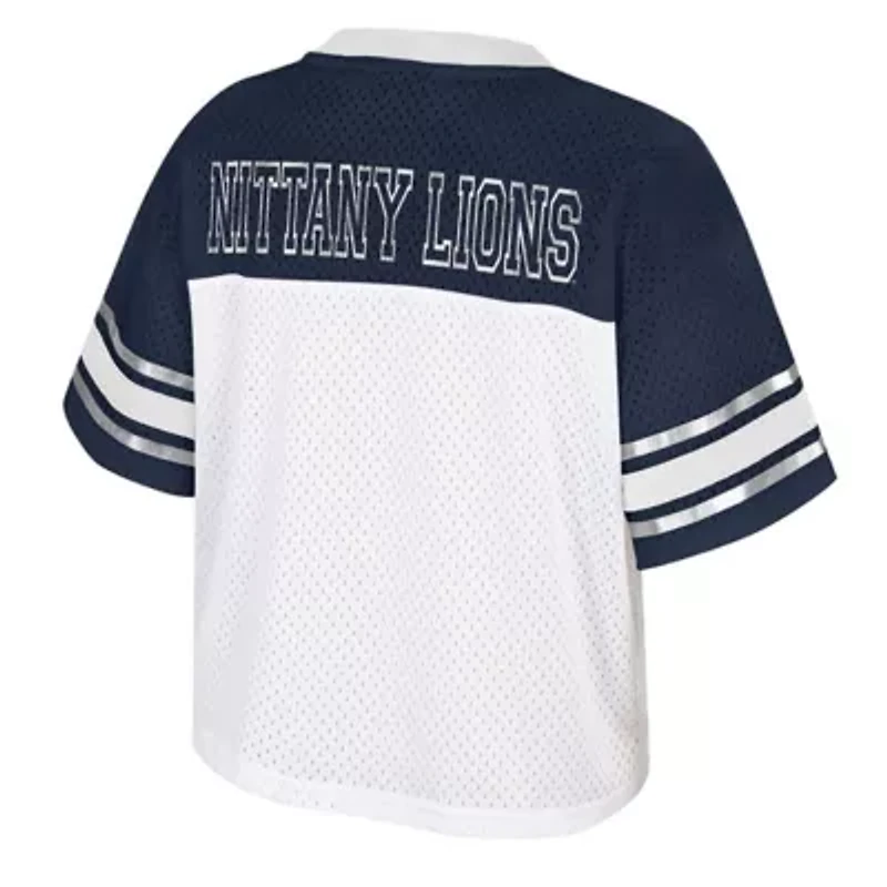 NCAA Penn State Nittany Lions Treasure Cropped Football Jersey