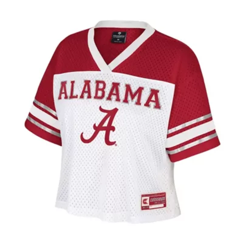 Alabama Crimson Tide NCAA Treasure Cropped Football Jersey