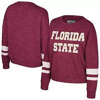 NCAA Florida State Seminoles Lost City Speckle Pullover Sweatshirt