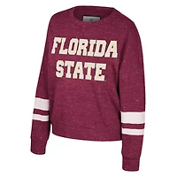 NCAA Florida State Seminoles Lost City Speckle Pullover Sweatshirt